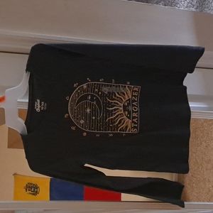 Zodiac sign design long sleeve shirt
